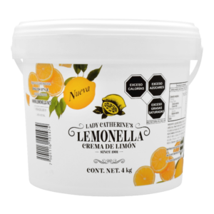 Cubeta de crema de limon al mayoreo 4kg para panaderias e industrias de reposteria